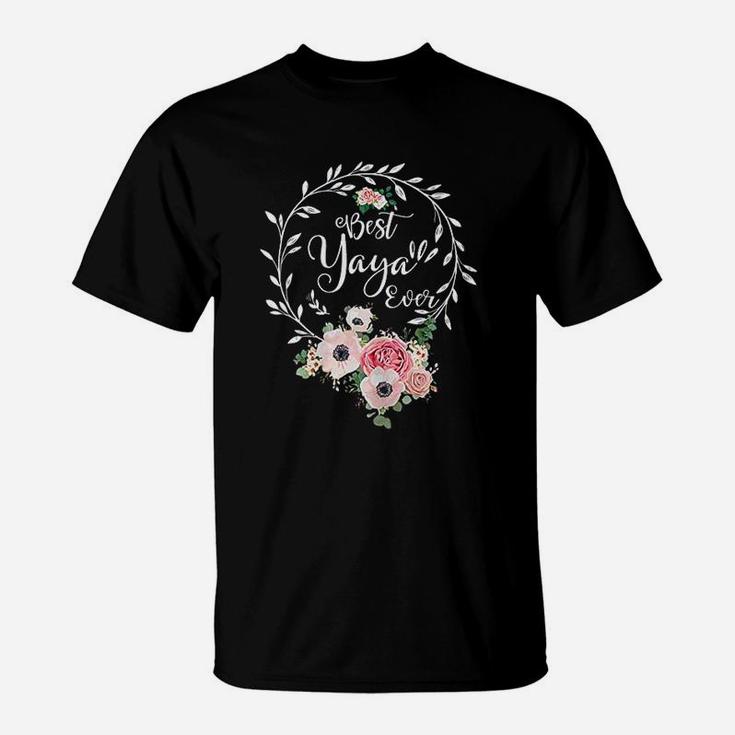 Best Yaya Ever Mothers Day Gift Grandma T-Shirt