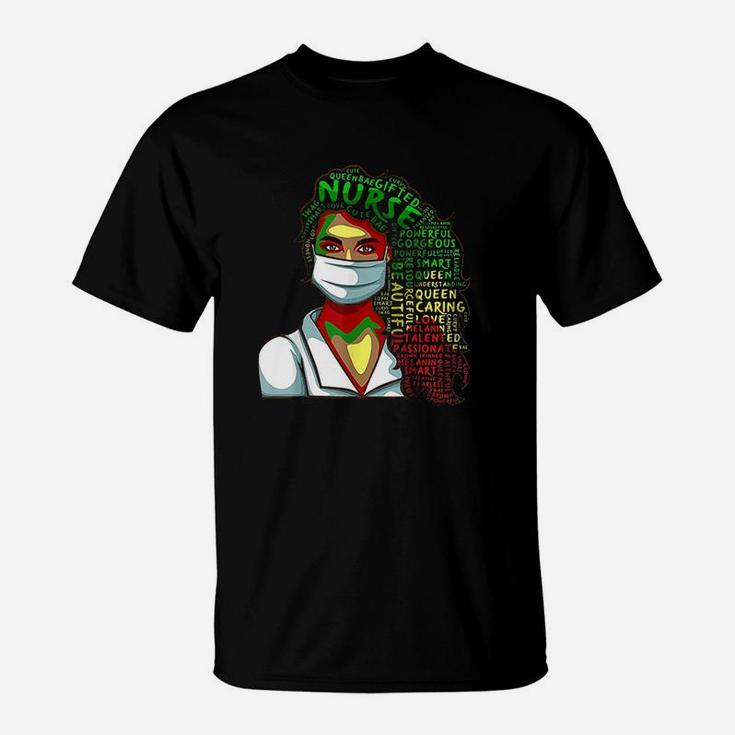Black Educated Registered Nicu Nurse Black History T-Shirt