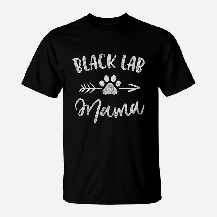 Black Lab Mama Labrador Retriever Lover Gifts Dog Mom Mother T-Shirt