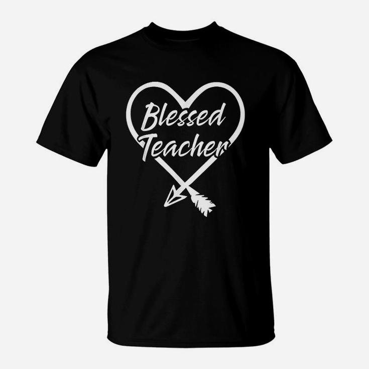Blessed Teacher Gift Idea For Math And English Teacher T-Shirt