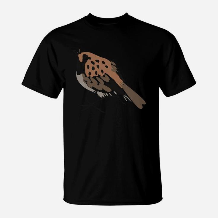 Brown Fatty Bird Tshirts T-Shirt