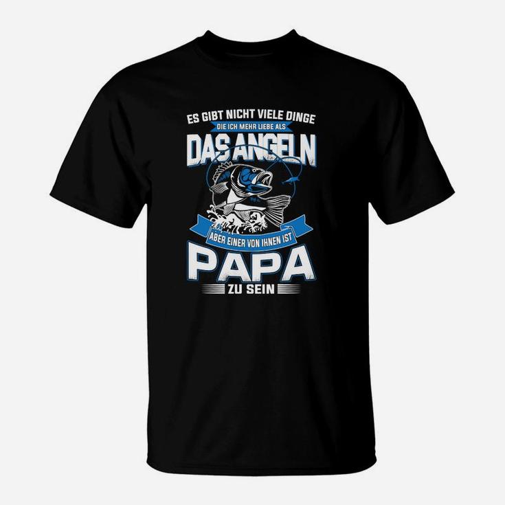 Bulldoggen Papa T-Shirt, Väterlicher Stolz mit Spruch