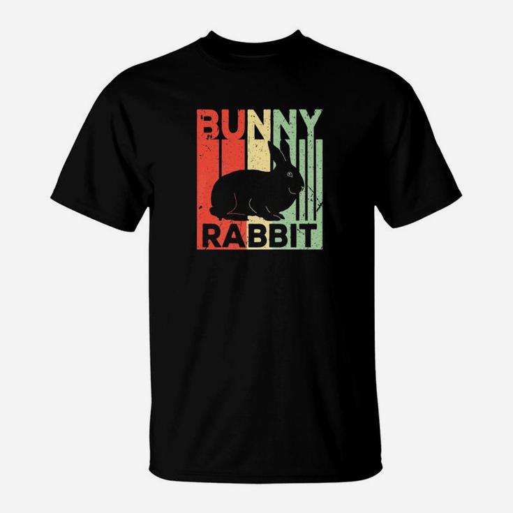 Bunny Rabbit Vintage Retro Unisex Premium T-Shirt