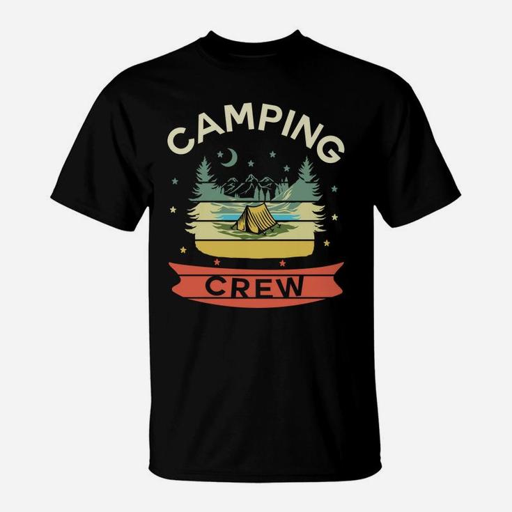 Camping Crew Camp Lovers Awesome Night In The Forest T-Shirt