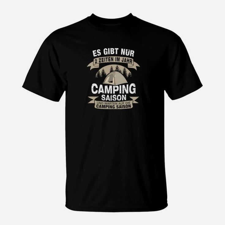 Camping Saison Exklusiv T-Shirt