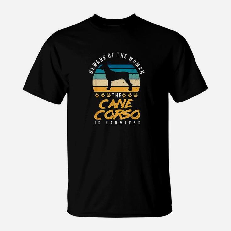 Cane Corso Women Dog Mom Gift For Dog Lover T-Shirt