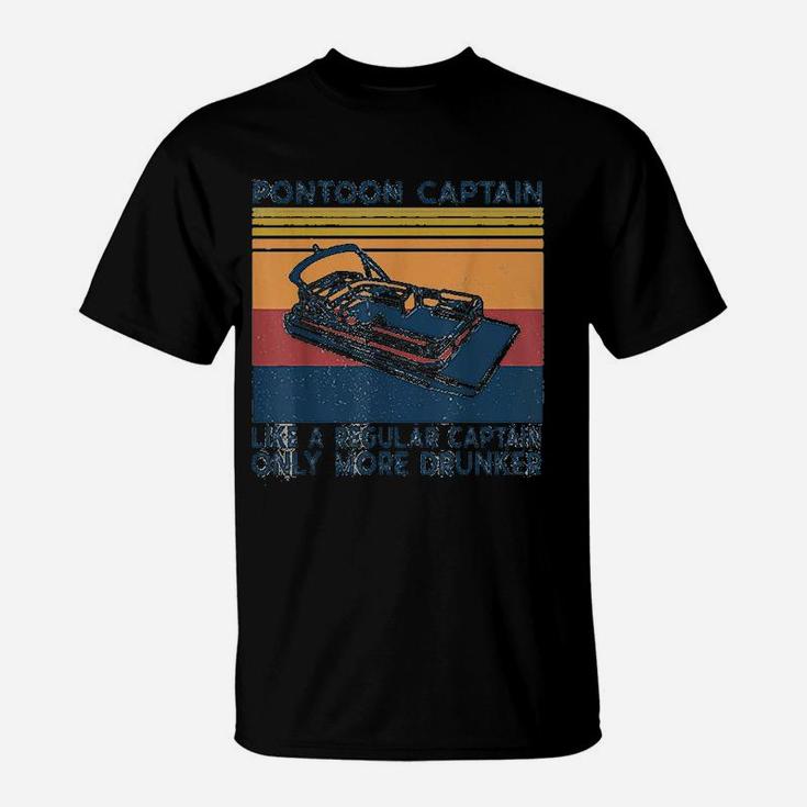 Captain Like A Regular Captain Boat Vintage T-Shirt