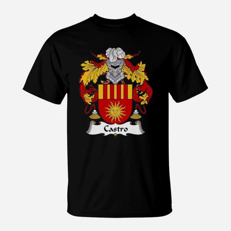 Castro Family Crest Spanish Family Crests T-Shirt