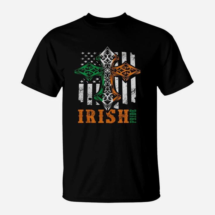 Celtic Cross - Irish Pride T-shirt T-Shirt