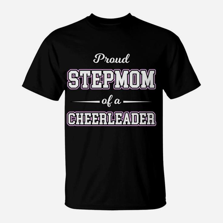 Cheerleading Step Mom Women From Stepdaughter T-Shirt