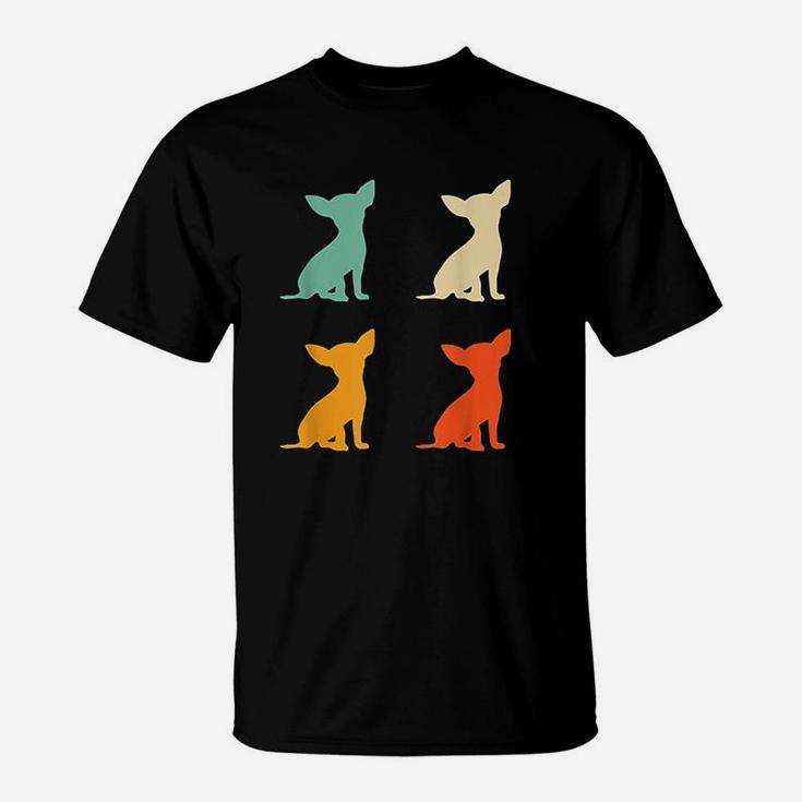 Chihuahua Gift For Dog Lover Retro Chihuahua Vintage Dog T-Shirt