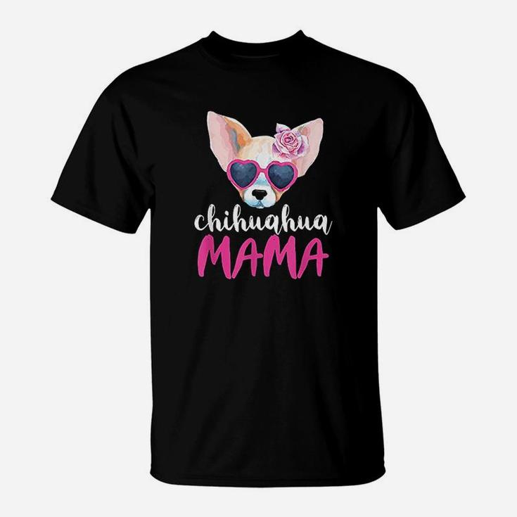 Chihuahua Mama Women Gift Chihuahua Mom T-Shirt