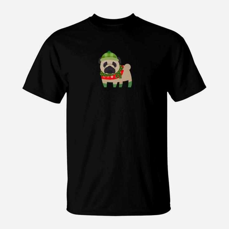 Christmas Bah Humpug Pug Dog Breed T-Shirt