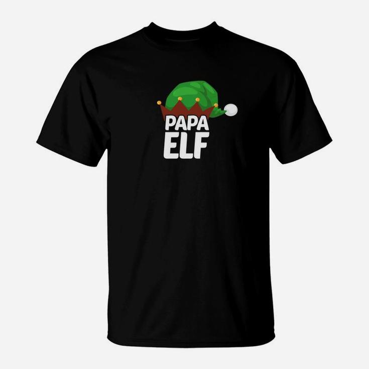 Christmas Father Elf Pops Dad Papa Shirt T-Shirt