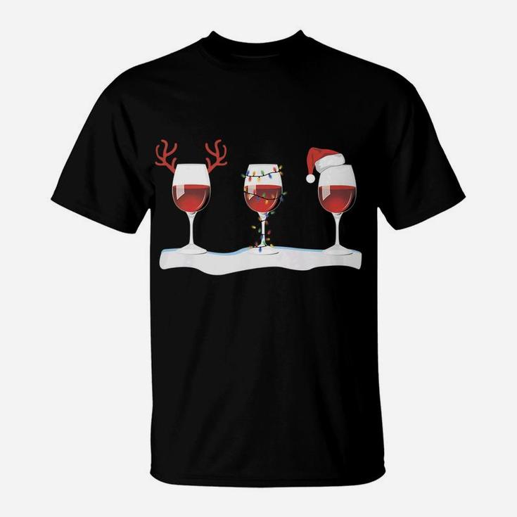Christmas Winter Wine Wonderland T-Shirt