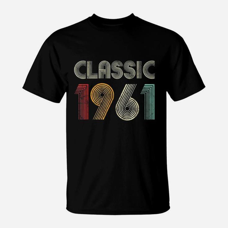 Classic 1961 Vintage 60th Birthday Gift T-Shirt