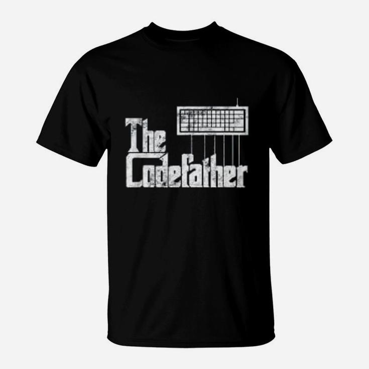 Codefather Programmer, dad birthday gifts T-Shirt