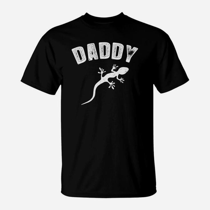 Crested Gecko Daddy Matching Family Vintage T-Shirt