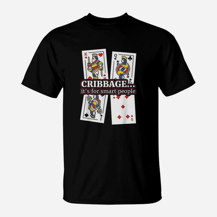 Cribbage Gift For Playing Card Board Game Players T-Shirt