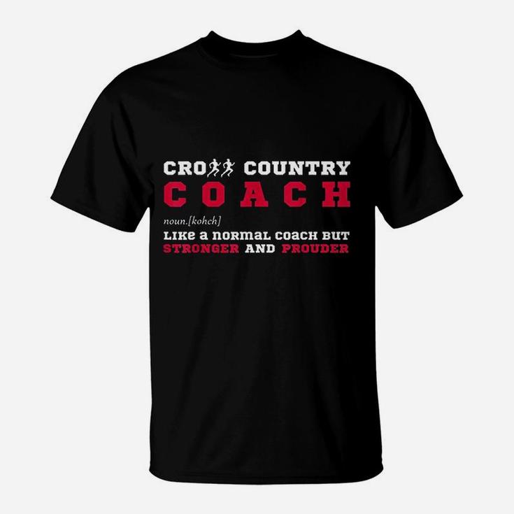 Cross Country Coach Sports Coaching Definition Gift T-Shirt