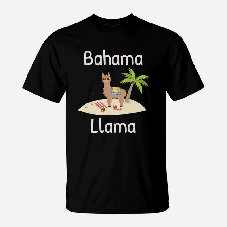 Cute And Funny Llama Vacation For The Whole Family T-Shirt