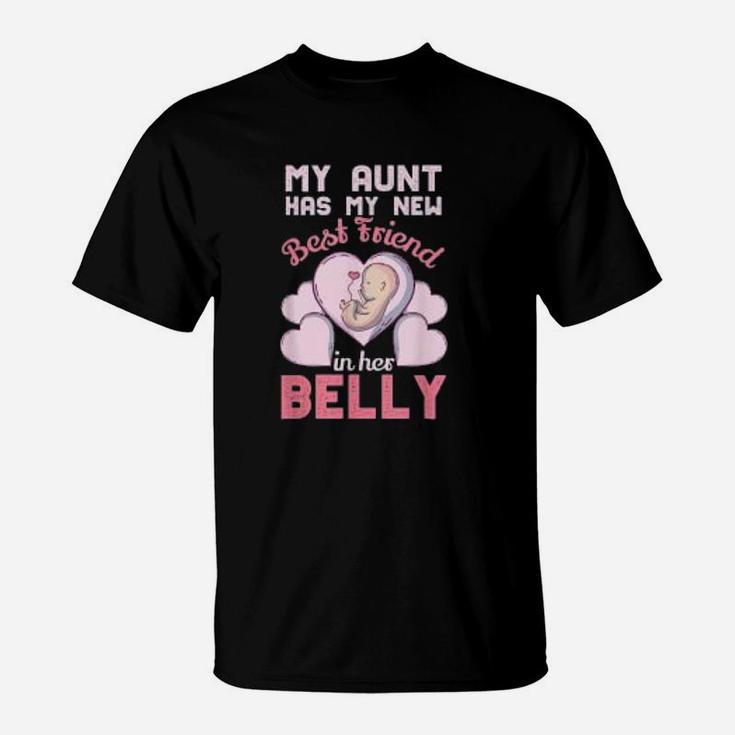 Cute Big Cousin Niece My Expecting Aunt Has My Best Friend T-Shirt