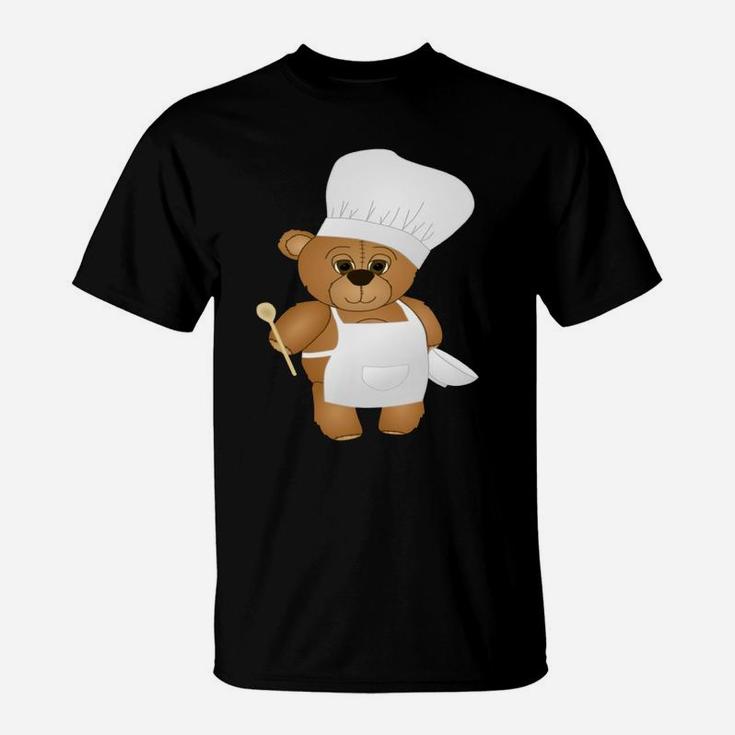 Cute Chef Teddy Bear T-Shirt
