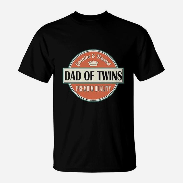 Dad Of Twins Vintage T-Shirt