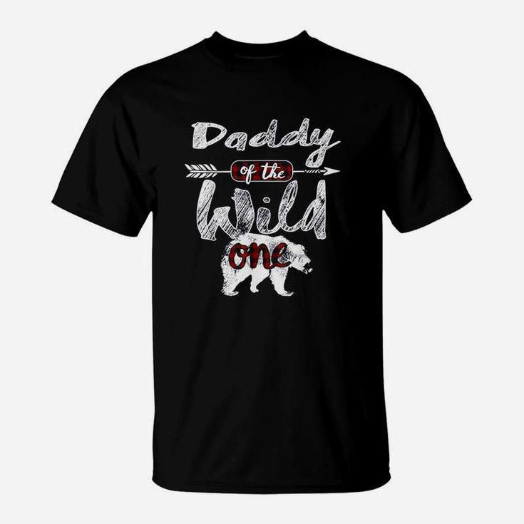 Daddy Of The Wild One Bear Family Matching T-Shirt