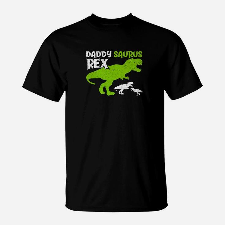 Daddysaurus Rex Daddy Dinosaur T Rex Dad Father Shirt T-Shirt