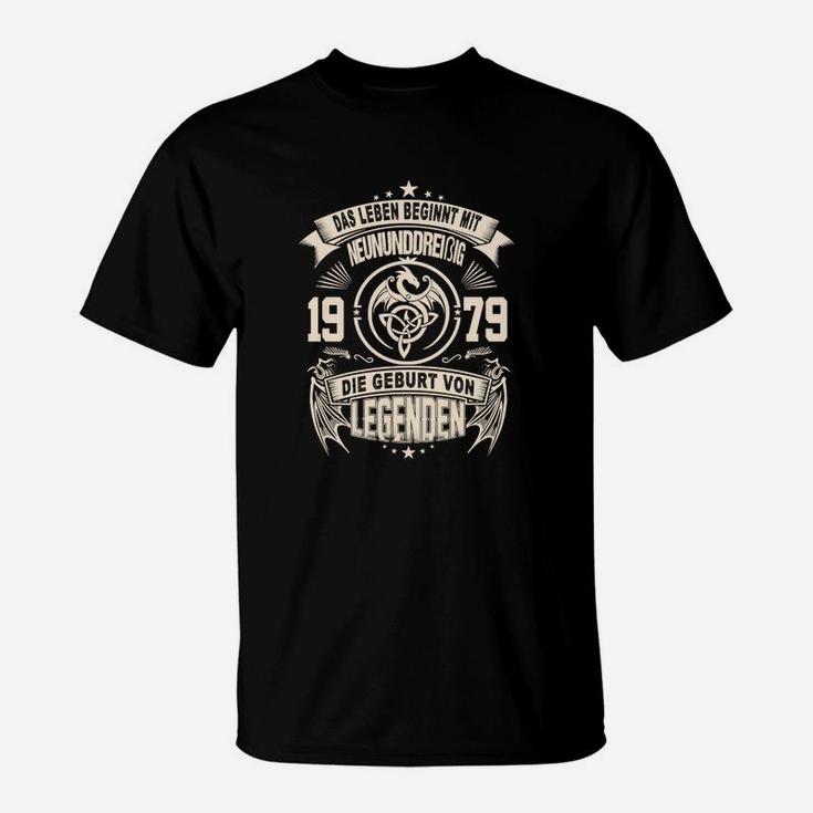 Das Leben Beginnt Mit 1979 T-Shirt
