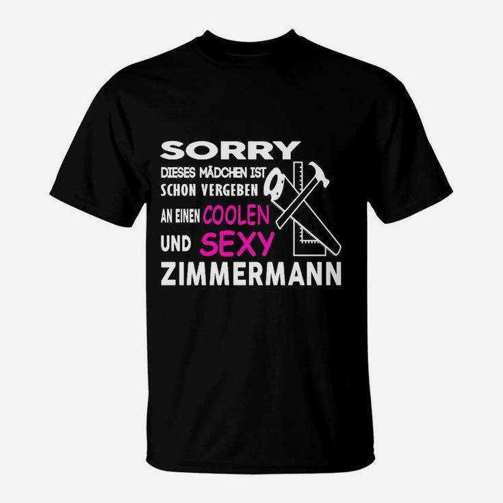 Dieses Mädchen Liebt Ihren Zimmermann T-Shirt