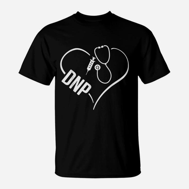 Dnp Doctor Of Nursing Practice Heartbeat Rn Nurse T-Shirt