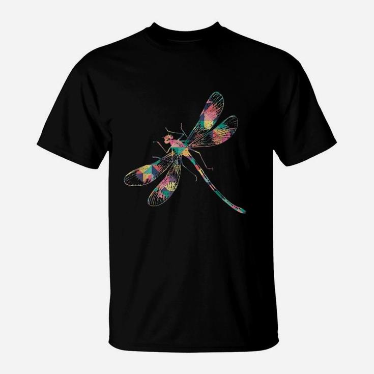 Dragonfly Vintage Colored T-Shirt
