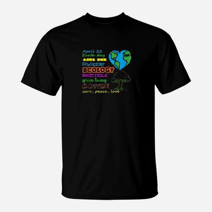 Earth Day 50th Anniversary 2020 Climate Change T-Shirt