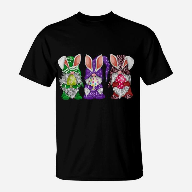Easter Gnomes Egg Hunting Gift For Women Men Kids T-Shirt