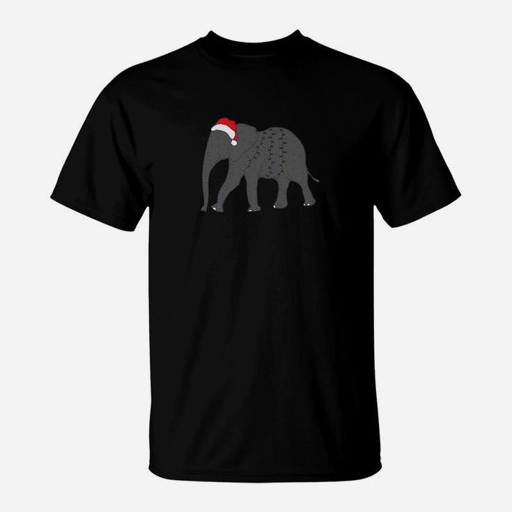 Elephant Christmas Gift Kids Elephant Clothing T-Shirt