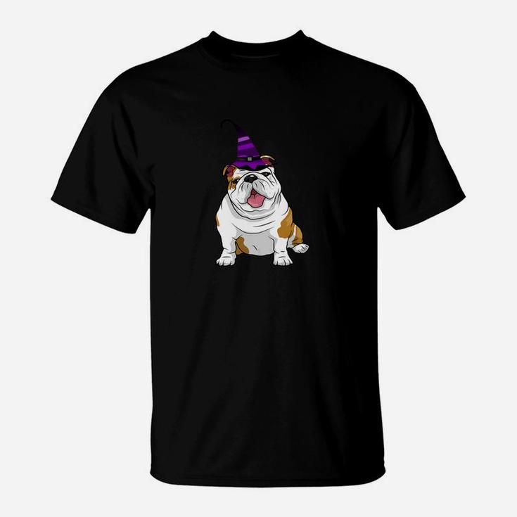 English Bulldogs Funny Bulldogs Pups Halloween T-Shirt