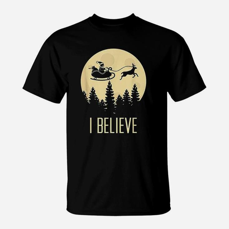 Exclusive I Believe In Santa Claus Christmas T-Shirt