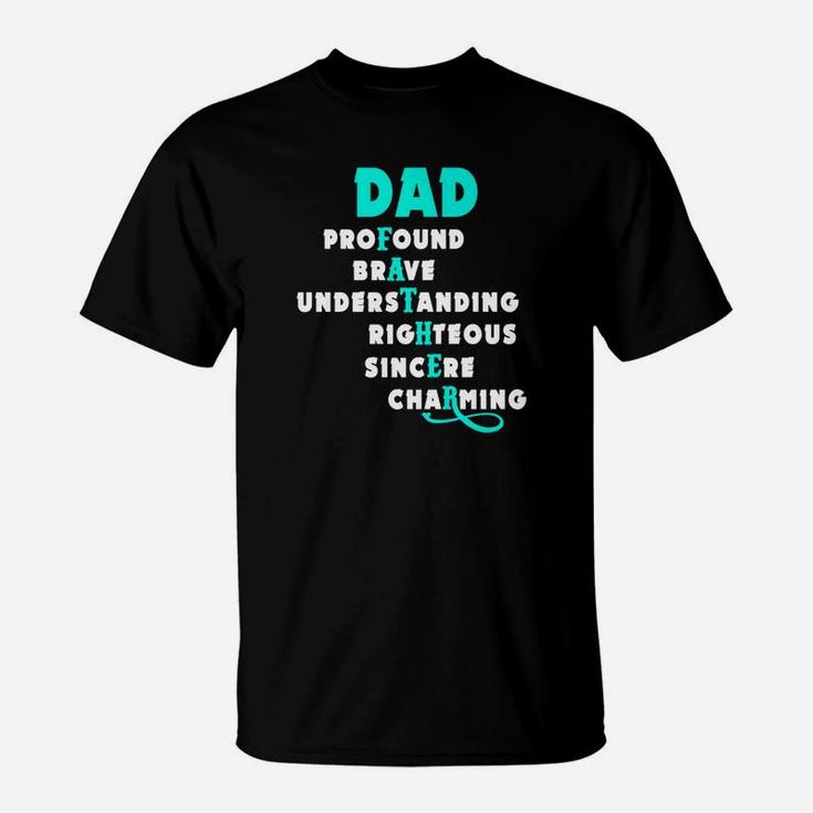 Fathers Day Dad Is All Premium, dad birthday gifts T-Shirt