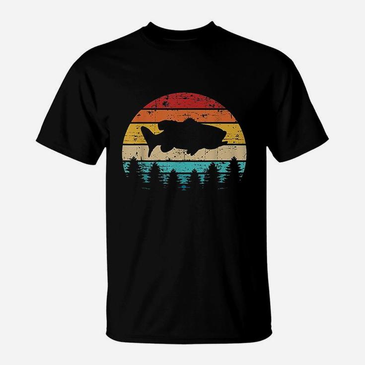 Fishing Fish Vintage Retro T-Shirt