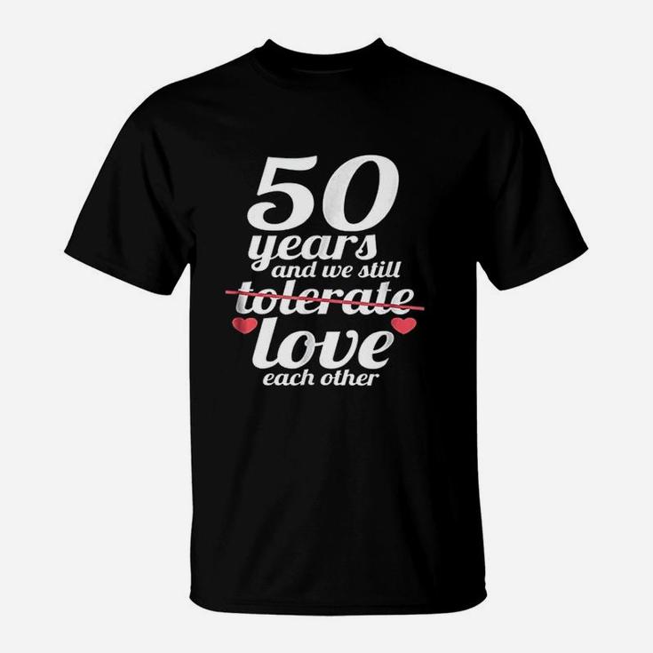 Funny 50th Anniversary Golden Wedding Gift T-Shirt