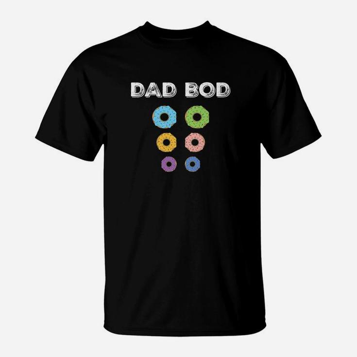 Funny Donut Dad Bod Gym Shirts Gifts Workou For Daddy Premium T-Shirt