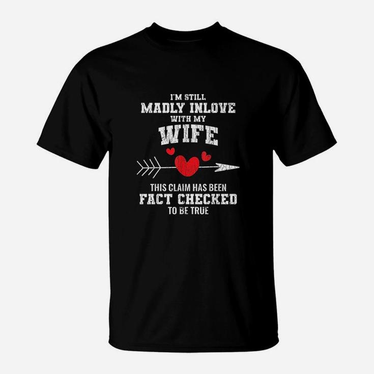 Funny Husband Valentines Day Gift From Wife To Husband T-Shirt