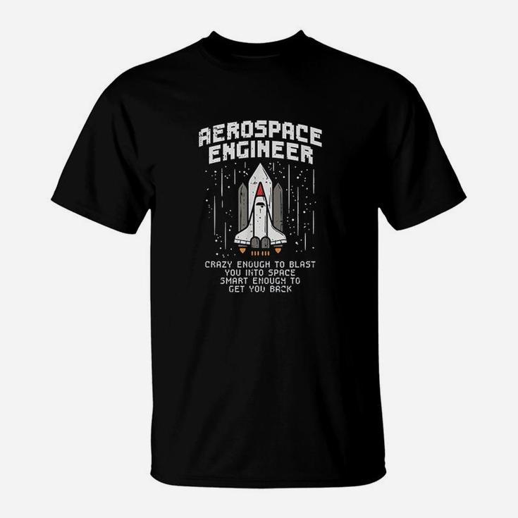 Funny Kids Space Man Aerospace Engineer Space Flight T-Shirt
