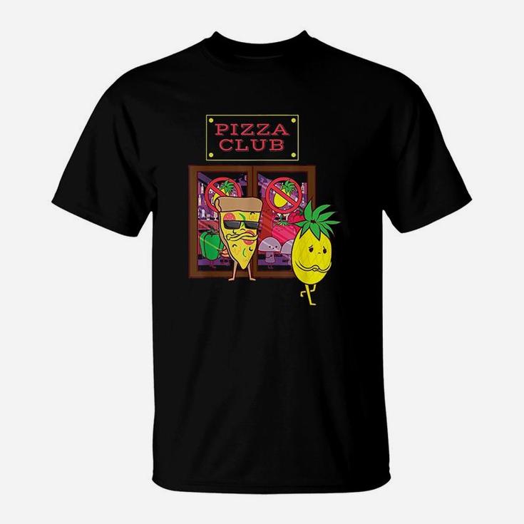 Funny Pineapple Hater Pizza No Pineapple On Pizza Hawaiian T-Shirt