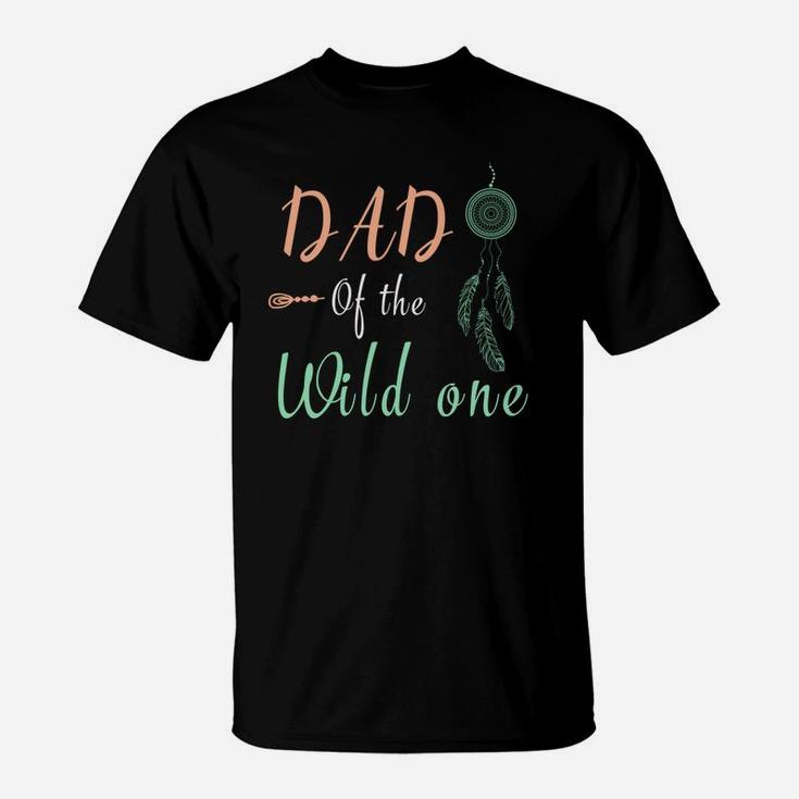 Funny Shirt Cute Dad Of The Wild One Thing 1st Birthday T-Shirt