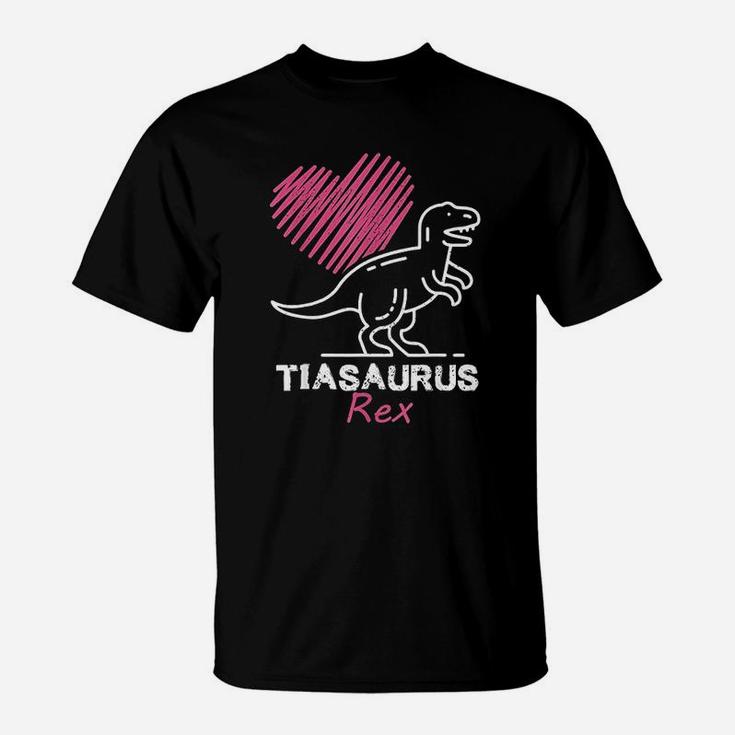 Funny Spanish Mothers Day Auntie Gift Gift Tia Saurus T-Shirt