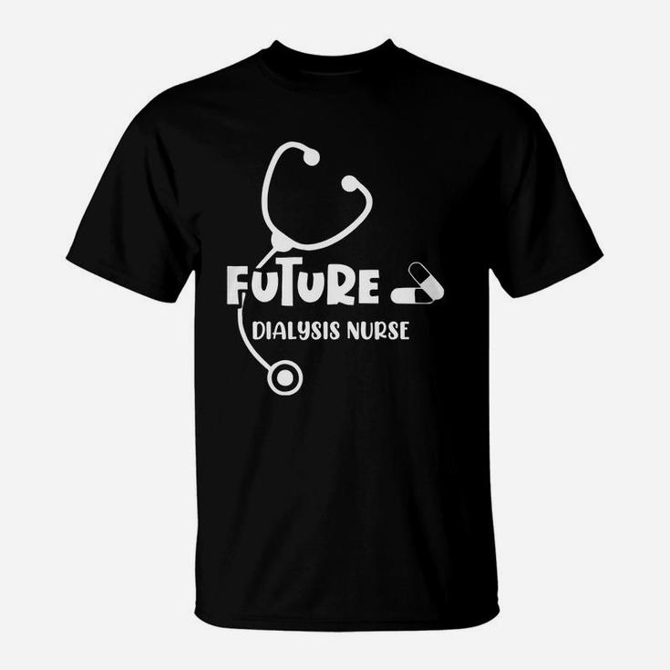 Future Dialysis Nurse Proud Nursing Job Title 2022 T-Shirt