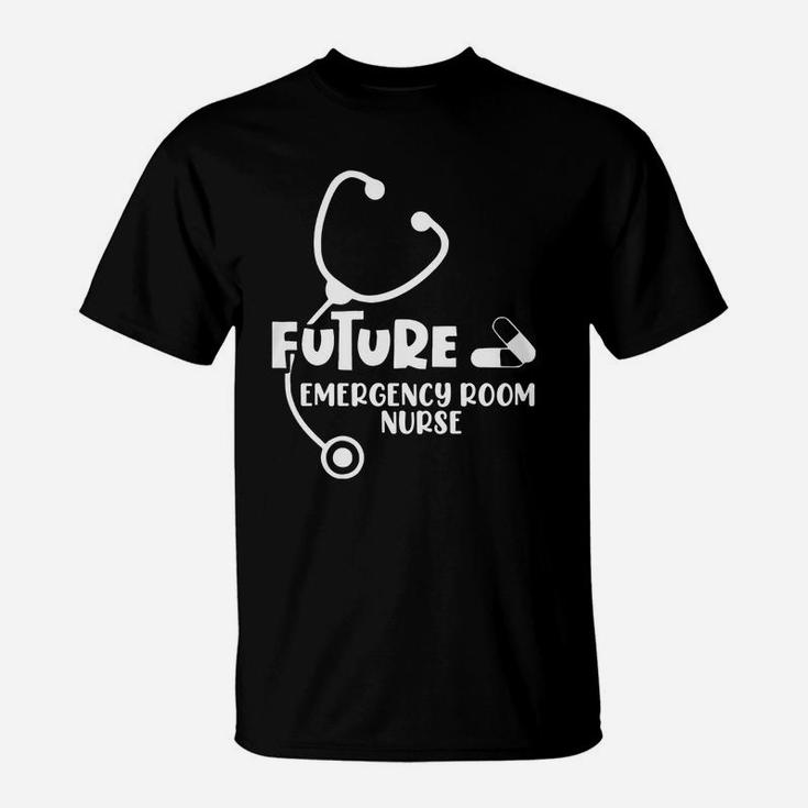 Future Emergency Room Nurse Proud Nursing Job Title 2022 T-Shirt